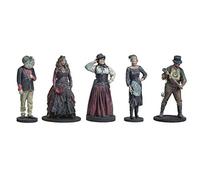 Bassett-Lowke Steampunk Bl8011 Steampunk Passagers Debout Pack 2 à 5 Figurines (Non Peintes)