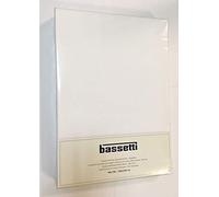 Bassetti 011 9225045 Drap Housse Coton Elasthanne Blanc 90 x 190 cm 100 x 220 cm