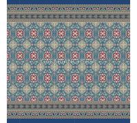 Bassetti 9314326 Piazza San Marco B1 Serviette en Coton Bleu 180 x 270 cm