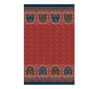 Bassetti 9314334 Piazza Dei Normanni R1 Rosso Écharpe en Coton 180 x 270 cm