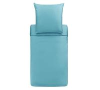Bassetti 9324566 Parure de lit Unie 100% Coton avec Fermeture éclair 155 x 220 cm