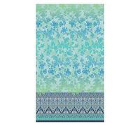 Bassetti AGRIGENTO Foulard 100% Coton de Couleur Bleu B1, Dimensions : 180 x 270 cm -9322023