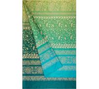 Bassetti Brenta 9328378 Foulard 100% Coton de Couleur Verte V1 Dimensions : 350 x 270 cm