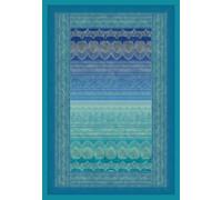 Bassetti Brunelleschi 9286019 Plaid 100% Coton de Couleur Turquoise V2, Dimensions : 135 x 190 cm