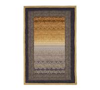 Bassetti BRUNELLESCHI 9286020 Plaid 100% Coton dans la Couleur Grise v.G6 Dimensions : 135 x 190 cm