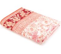 Bassetti CAPODIMONTE 9328509 Couvre-lit 100% Coton, Couleur Corail R1, Dimensions : 240 x 255 cm