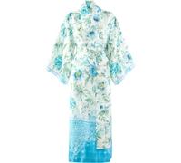 Bassetti Casablanca 9332198 Kimono 100% satin de coton Couleur Celeste C1 Taille S-M
