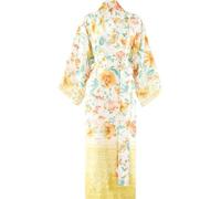 Bassetti Casablanca 9332205 Kimono 100% satin de coton Jaune Y1 Taille L-XL