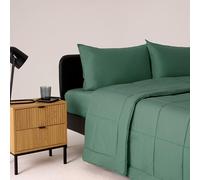 Bassetti Couette Simple, Sauge, Tissu 100% Coton et Rembourrage 100% Polyester, 170 x 260 cm