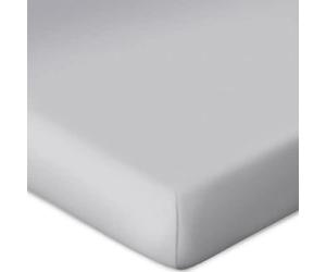 Bassetti Drap Housse pour sommier tapissier uni Couleur Platine F2/511 140 x 200 160 x 220 cm