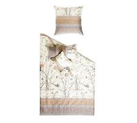 Bassetti Fong V8 at Parure de lit, 100% Coton, Beige, 140 x 200 cm