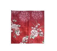 Bassetti Granfoulard Housse de coussin 100 % satin de coton avec fermeture éclair 40 x 40 cm Art. Esperidi Rouge