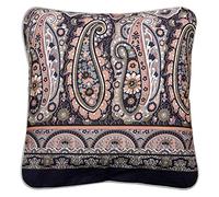 Bassetti Granfoulard Imperia 41 9324059 Housse de Coussin 100% Coton Beige avec Fermeture éclair 40 cm x 40 cm