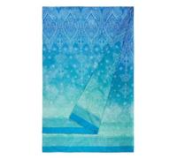 Bassetti granfoulard tissu d'ameublement 180x270 kerala b1 bleu ocan et vert aqua