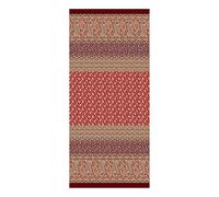Bassetti Imperia 9324030 Foulard R1 en Satin de Coton mako Rouge 270 x 270 cm
