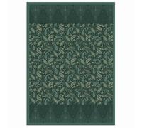 Bassetti Monnalisa V1 Plaid - Élégance baroque en vert pétrole