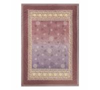 Bassetti pallavicino g1 plaid - design italien en coton polaire - 135x190