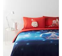 Bassetti Parure de lit 1 Place et demie, Pop Color Double, Drap de lit, 100% Coton, Outremer, 180 x 280