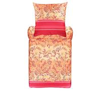 Bassetti Parure de lit, Coton, Orange, 200 x 200