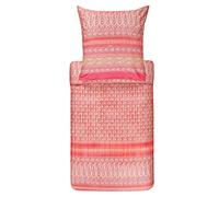 Bassetti Parure de lit, Coton, Rose, 155x220