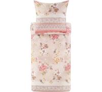 Bassetti Parure de lit en satin de coton HANAMI Couleur BEIGE 41 Taille 135x200+80x80