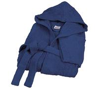 Bassetti Peignoir de Bain/Peignoir d'intérieur en Tissu éponge avec Capuche pour Homme et Femme 100% Coton de 370 GR/m² différentes Couleurs et Tailles XXS-XXXL