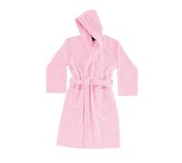 Bassetti Peignoir unisexe en éponge | Peignoir adulte homme femme avec capuche 100 % pur coton | Peignoir adulte homme femme homme 360 g/m² (Ortensia H3, L)