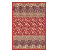 Bassetti Plaid Imperia R1 en Satin de Coton mako de Couleur Rouge, Dimensions : 270 x 250 cm, 9324134