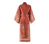 Bassetti SABBIONETA 9331466 Kimono 100% satin de coton Bordeaux R2 Taille S à M