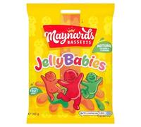 Bassetts Jelly Babies 215gr (7.6oz) Bag (Pack of 6)