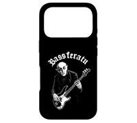 Bassferatu Interprète Guitare Gothique Horreur Basse Parodie Halloween Coque pour iPhone 17 Pro