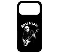 Bassferatu Interprète Guitare Gothique Horreur Basse Parodie Halloween Coque pour iPhone 17 Pro Max