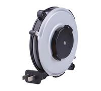 BASSFLY Enrouleur Electrique, Enrouleur de rallon Portable avec Fonction rétractable Automatique, idéal for Les activités de Plein air et Une Alimentation fiable des appareils