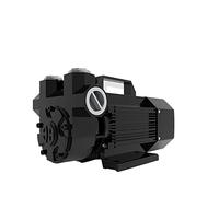 BASSFLY Pompe à Essence 12V 24V avec système Anti-déflagrant Micro Pompe à Huile électrique, Pompe Diesel 600 W 60l/Min Pompe méthanol éthanol(12V Black)