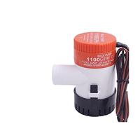 BASSFLY Pompe de cale électrique 1100 750 500GPH 12V DC Pompe à Eau Submersible Pompe d'aquarium for Camping-Cars, Bateaux et hydravions(350gph 24v)