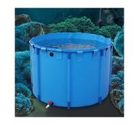 Bassin à Poissons Pliable d'intérieur, Étang à Poissons en Toile PVC encadré Durable, Utilisation extérieure(1.8x0.8m/5.9x2.62 ft)
