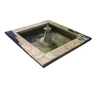 Bassin carré ""Eden"" - 170 x 170 cm