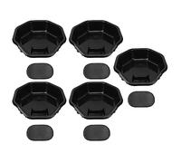 Bassin d'allaitement pour cheveux Spa, bol de shampoing à vapeur Portable avec coussin de tête pour Salon noir