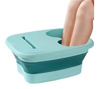 Bassin De Bain De Trempage Des Pieds - Baignoire De Bain À Pied Avec Rouleaux De Massage - Spa À Pied De Soulagement De Contrainte, Outil De Bain De Pieds Pliable, Pour Pieds Détox Et Massage