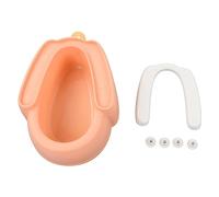 Bassin de Lavage des Fesses de bébé, Plastique Squat pour Empêcher le Glissement du Bassin de Lavage des Fesses des Enfants Tapis Doux pour la Maison (Type de PVC rose)