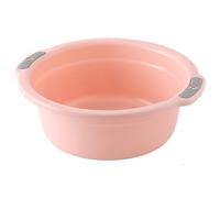 Bassin de lavage du bassin de lavage en plastique épaissi avec double poignées non glissées à glisser pour plats à pied baignoire empilable pour la maison ou les hébergements étudian