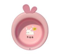 Bassin De Lavage Pour Bébé Pliable - Bol De Lavage Pliant Le Lavage Du Nouveau-né Le Bassin Du Pied, Bassin À Lavage Pliable | Dessin Animé Bassin Bain Pour Bébé Portable, Baignoires De Bain, Bassi