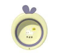 Bassin de lavage pour enfants compacts - Bassin de lavage pliable pour bébé, pliable et portable pour le pied du visage