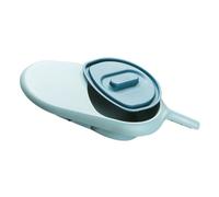 Bassin de Lit Couvercle en Plastique Rond pour Personnes Âgées | Usage à Maison Voiture, Design Simple et Léger, Facile à Nettoyer, Ne Se Déforme Pas