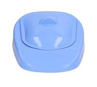 Bassin De Lit En PolypropylèNe, Portable Et Lisse, Pour Personnes âGéEs, Avec Couvercle Et PoignéE, Pour Une Meilleure Portance, IdéAl Pour Les Personnes âGéEs, Les Femmes Enceinte (Bleu clair)