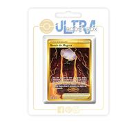 Bassin de Magma 185/172 Dresseur Secrète Gold - Ultraboost X Epée et Bouclier 9 Stars Étincelantes - Coffret de 10 Cartes Pokémon Françaises