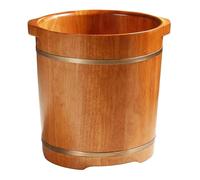 Bassin De Pieds en Bois, Bain de Pieds en Bois, Convient for soulager Les tensions, stabiliser Les émotions, réduire Le Stress