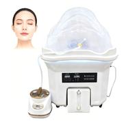 Bassin De SPA Capillaire Avec Circulation D'eau & Fumigation | Double Réservoir Sans Installation | Température 30-55°c | Double éclairage D'ambiance | équipement Mobile Pour Salon Et Domicile