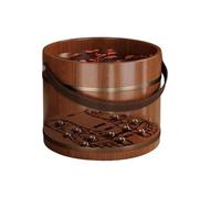 Bassin De Spa Pour Les Pieds En Bois - Bol De Bain De Pieds Pour La Relaxation Et Le Soulagement Du Stress - Bassin De Trempage En Bois - Pour Les Seniors, Les Femmes, Les Personnes Âgées, Les Pères,