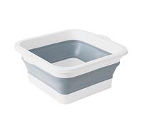 Bassin de trempage des pieds, 168 points de massage pliable et portable, grand pour voyage, laver les vêtements et la maison personnes âgées